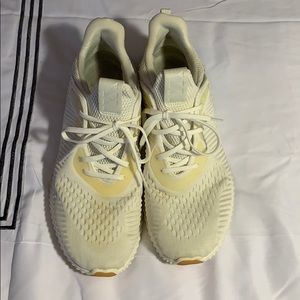 Men’s White Adidas running shoes